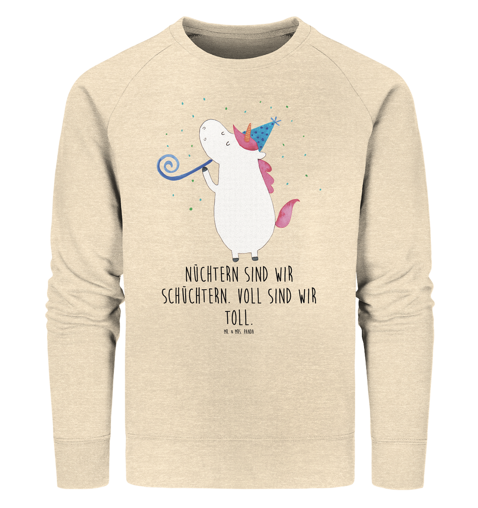 Organic Pullover Einhorn Party Pullover, Pullover Männer, Pullover Frauen, Sweatshirt, Sweatshirt Männer, Sweatshirt Frauen, Unisex, Einhorn, Einhörner, Einhorn Deko, Pegasus, Unicorn, Glitzer, Konfetti, Party, Geburtstag, Feier, Fest, Alkohol, Disco, Club