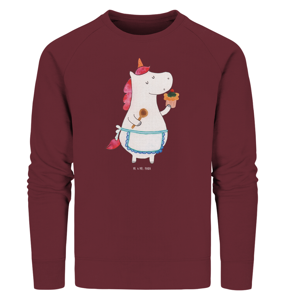 Organic Pullover Einhorn Küchenfee Pullover, Pullover Männer, Pullover Frauen, Sweatshirt, Sweatshirt Männer, Sweatshirt Frauen, Unisex, Einhorn, Einhörner, Einhorn Deko, Pegasus, Unicorn, backen, Muffin, Motivation, Träumer, träumen, Bäckerin, Hobbykoch, Koch, Torte, Kuchen