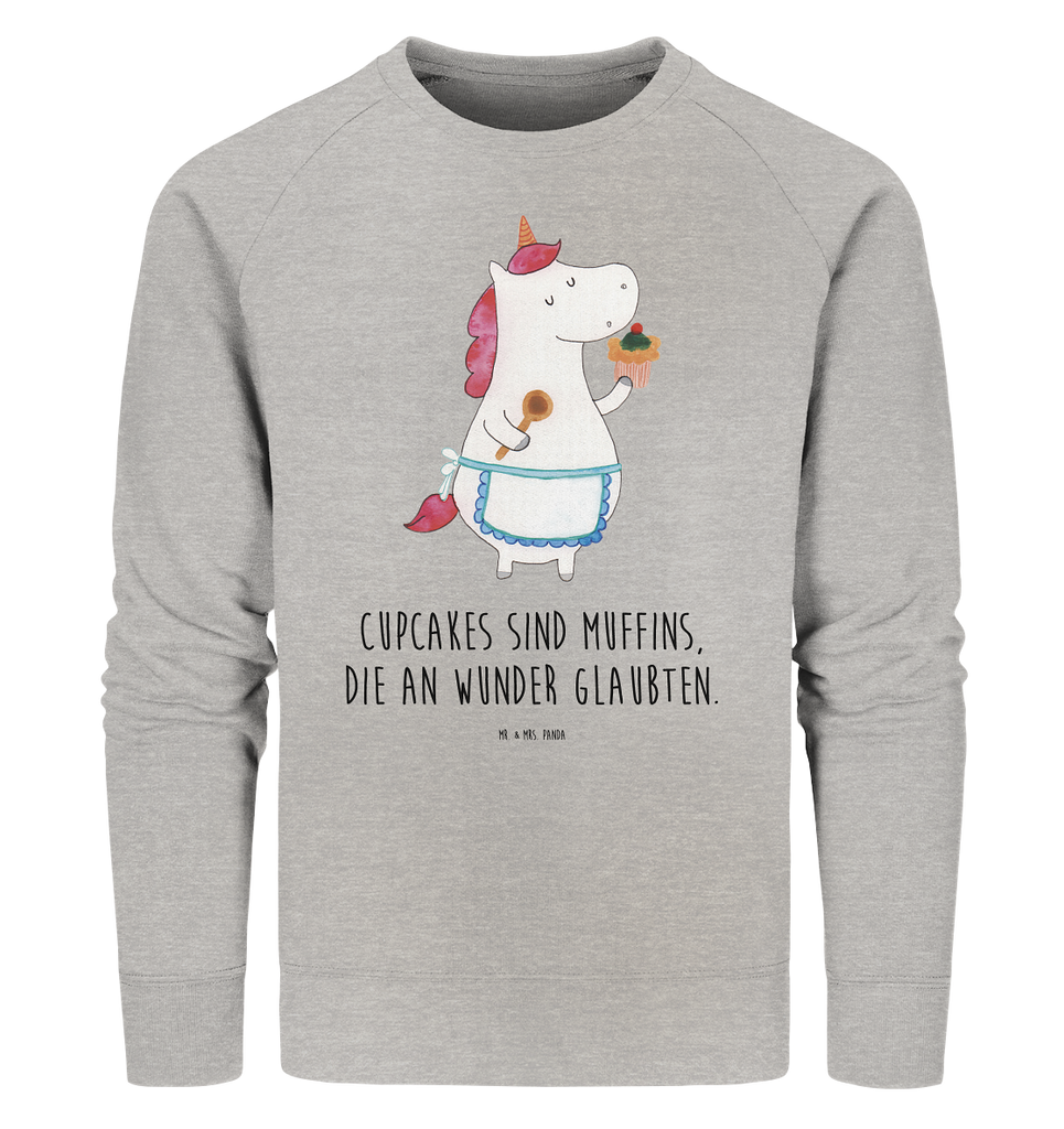 Organic Pullover Einhorn Küchenfee Pullover, Pullover Männer, Pullover Frauen, Sweatshirt, Sweatshirt Männer, Sweatshirt Frauen, Unisex, Einhorn, Einhörner, Einhorn Deko, Pegasus, Unicorn, backen, Muffin, Motivation, Träumer, träumen, Bäckerin, Hobbykoch, Koch, Torte, Kuchen