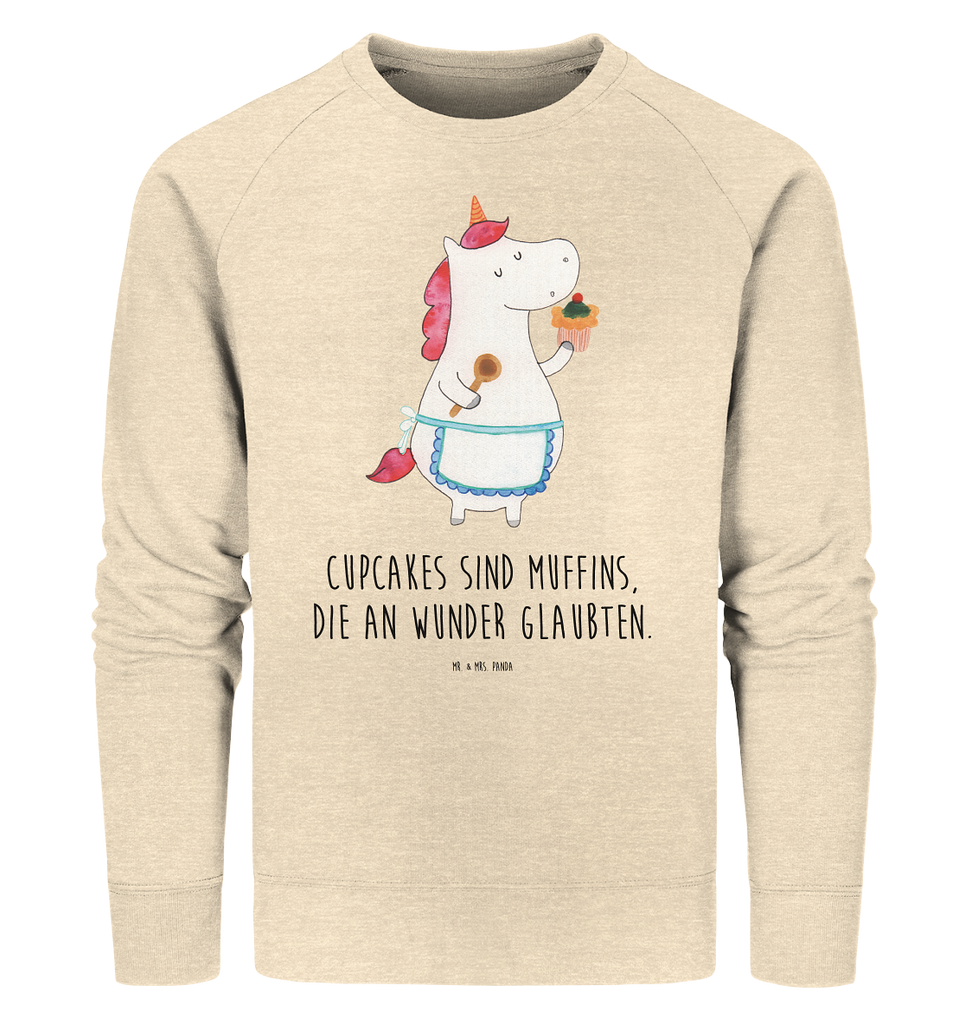 Organic Pullover Einhorn Küchenfee Pullover, Pullover Männer, Pullover Frauen, Sweatshirt, Sweatshirt Männer, Sweatshirt Frauen, Unisex, Einhorn, Einhörner, Einhorn Deko, Pegasus, Unicorn, backen, Muffin, Motivation, Träumer, träumen, Bäckerin, Hobbykoch, Koch, Torte, Kuchen