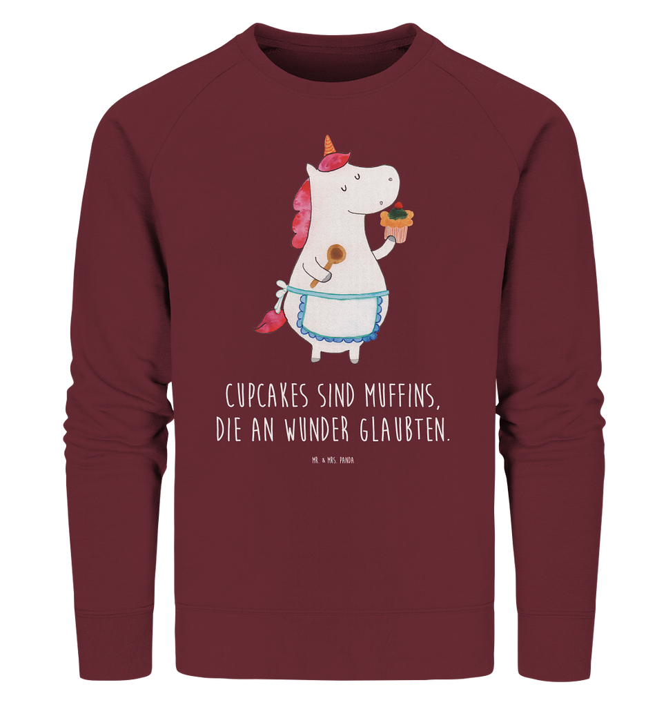 Organic Pullover Einhorn Küchenfee Pullover, Pullover Männer, Pullover Frauen, Sweatshirt, Sweatshirt Männer, Sweatshirt Frauen, Unisex, Einhorn, Einhörner, Einhorn Deko, Pegasus, Unicorn, backen, Muffin, Motivation, Träumer, träumen, Bäckerin, Hobbykoch, Koch, Torte, Kuchen