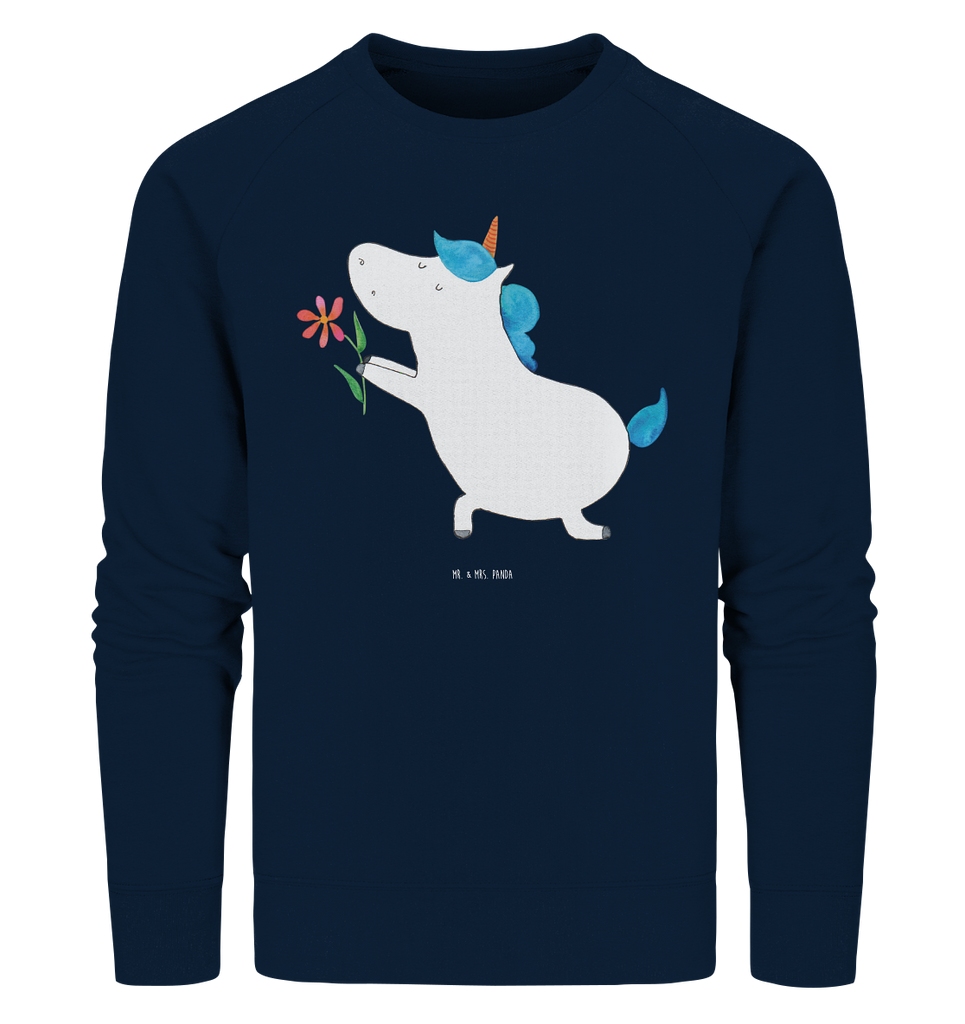 Organic Pullover Einhorn Blume Pullover, Pullover Männer, Pullover Frauen, Sweatshirt, Sweatshirt Männer, Sweatshirt Frauen, Unisex, Einhorn, Einhörner, Einhorn Deko, Pegasus, Unicorn, Liebe, Liebesbeweis, Antrag, Heiratsantrag, Verlobung, Ehepaar, Pärchen, Partner, Freund, Freundin, Ehe, heiraten