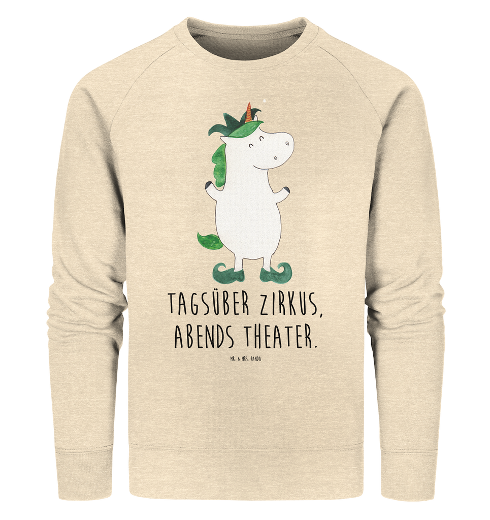 Organic Pullover Einhorn Joker Pullover, Pullover Männer, Pullover Frauen, Sweatshirt, Sweatshirt Männer, Sweatshirt Frauen, Unisex, Einhorn, Einhörner, Einhorn Deko, Pegasus, Unicorn, Hofnarr, Kasper, Gaukler, Mittelalter