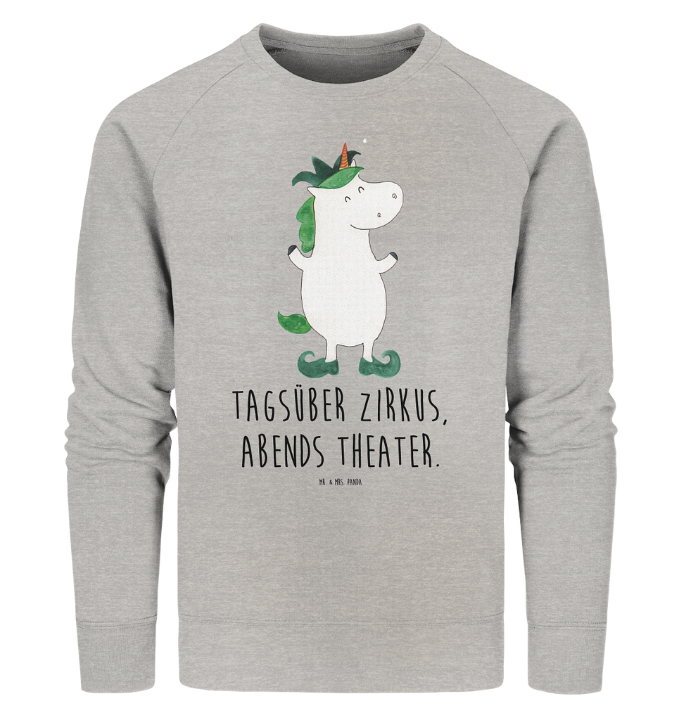 Organic Pullover Einhorn Joker Pullover, Pullover Männer, Pullover Frauen, Sweatshirt, Sweatshirt Männer, Sweatshirt Frauen, Unisex, Einhorn, Einhörner, Einhorn Deko, Pegasus, Unicorn, Hofnarr, Kasper, Gaukler, Mittelalter