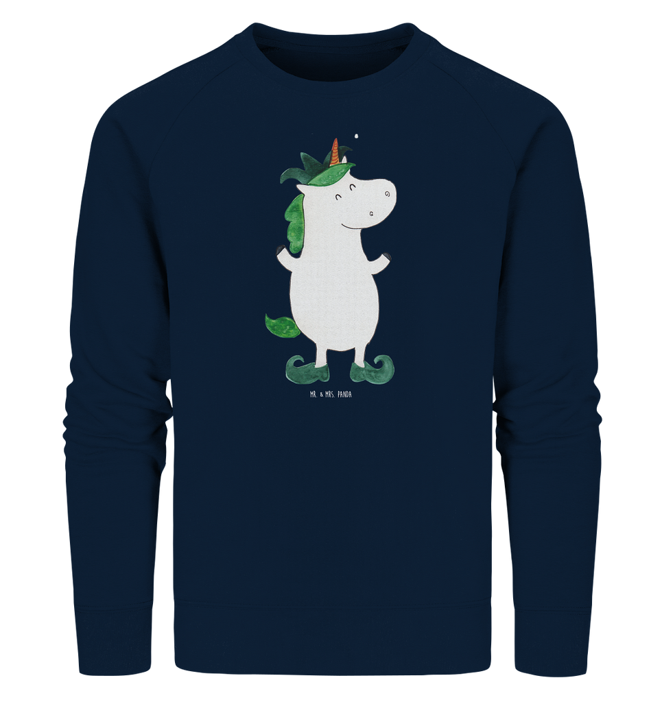 Organic Pullover Einhorn Joker Pullover, Pullover Männer, Pullover Frauen, Sweatshirt, Sweatshirt Männer, Sweatshirt Frauen, Unisex, Einhorn, Einhörner, Einhorn Deko, Pegasus, Unicorn, Hofnarr, Kasper, Gaukler, Mittelalter