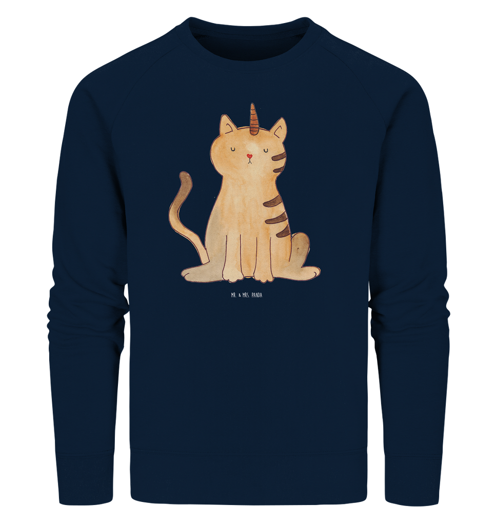 Organic Pullover Einhorn Katze Pullover, Pullover Männer, Pullover Frauen, Sweatshirt, Sweatshirt Männer, Sweatshirt Frauen, Unisex, Einhorn, Einhörner, Einhorn Deko, Pegasus, Unicorn, Katzer, Mieze, Regenbogen, Glitzer, Einhornpower, Erwachsenwerden, Katze, Katzenhorn, Einhornkatze, Kittyhorn