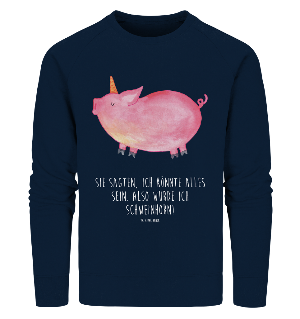 Organic Pullover Einhorn Schweinhorn Pullover, Pullover Männer, Pullover Frauen, Sweatshirt, Sweatshirt Männer, Sweatshirt Frauen, Unisex, Einhorn, Einhörner, Einhorn Deko, Pegasus, Unicorn, Party, Spaß, Schwein, Schweinhorn, Bauer, witzig. lustig, Spruch, geschenk, Pig, Piggy, funny, english, englisch