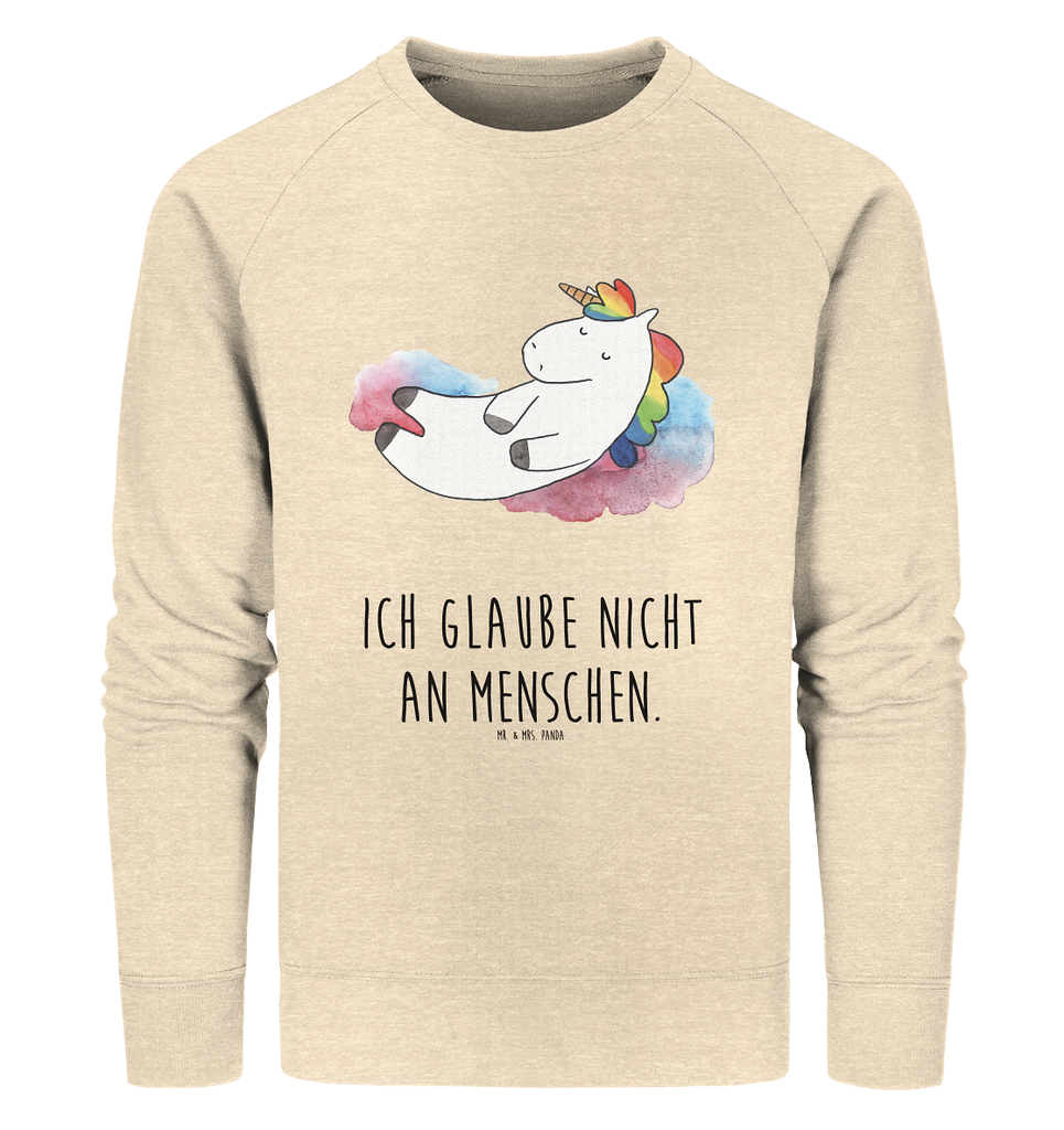 Organic Pullover Einhorn Wolke 7 Pullover, Pullover Männer, Pullover Frauen, Sweatshirt, Sweatshirt Männer, Sweatshirt Frauen, Unisex, Einhorn, Einhörner, Einhorn Deko, Pegasus, Unicorn, verliebt, Menschen, witzig, lustig, Geschenk, Glaube, Realität, Lächeln