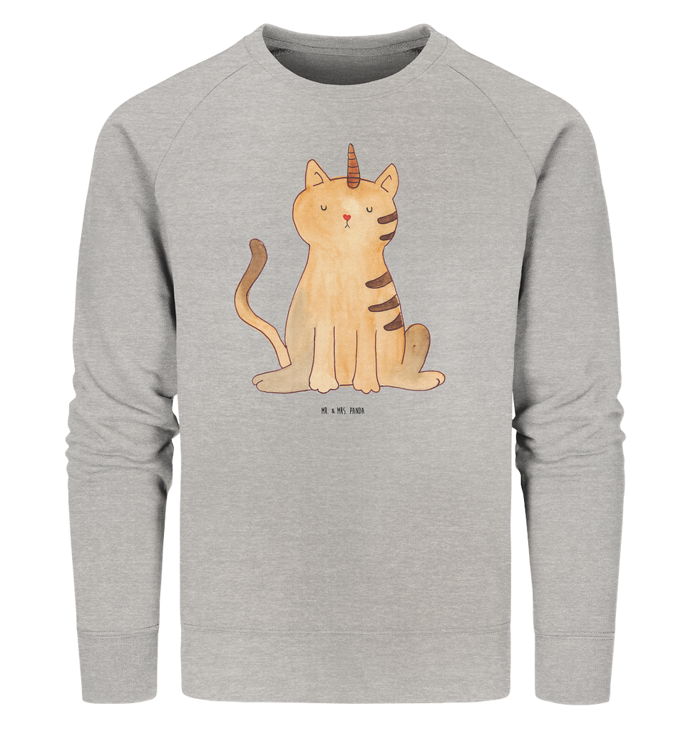 Organic Pullover Einhorn Katze Pullover, Pullover Männer, Pullover Frauen, Sweatshirt, Sweatshirt Männer, Sweatshirt Frauen, Unisex, Einhorn, Einhörner, Einhorn Deko, Pegasus, Unicorn, Katzer, Mieze, Regenbogen, Glitzer, Einhornpower, Erwachsenwerden, Katze, Katzenhorn, Einhornkatze, Kittyhorn