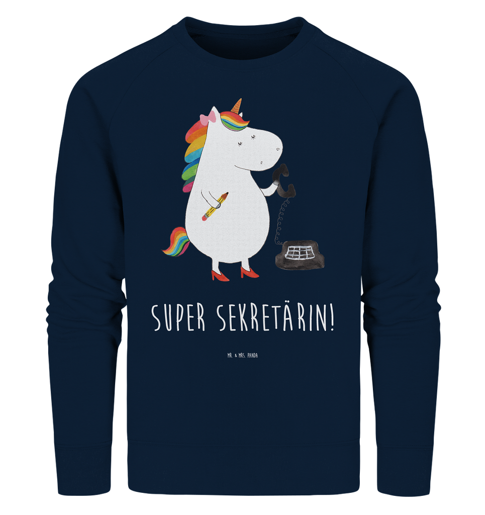 Organic Pullover Einhorn Sekretärin Pullover, Pullover Männer, Pullover Frauen, Sweatshirt, Sweatshirt Männer, Sweatshirt Frauen, Unisex, Einhorn, Einhörner, Einhorn Deko, Pegasus, Unicorn, Sekretärin, Büro, Rechtsanwältin, Rechtsanwaltsgehilfin, Steuerbüro, Steuerkanzlei, Bürokraft, Bürohilfe