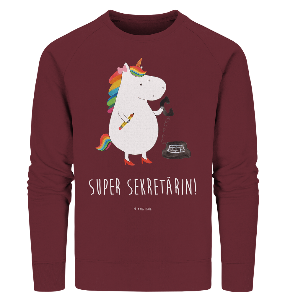 Organic Pullover Einhorn Sekretärin Pullover, Pullover Männer, Pullover Frauen, Sweatshirt, Sweatshirt Männer, Sweatshirt Frauen, Unisex, Einhorn, Einhörner, Einhorn Deko, Pegasus, Unicorn, Sekretärin, Büro, Rechtsanwältin, Rechtsanwaltsgehilfin, Steuerbüro, Steuerkanzlei, Bürokraft, Bürohilfe