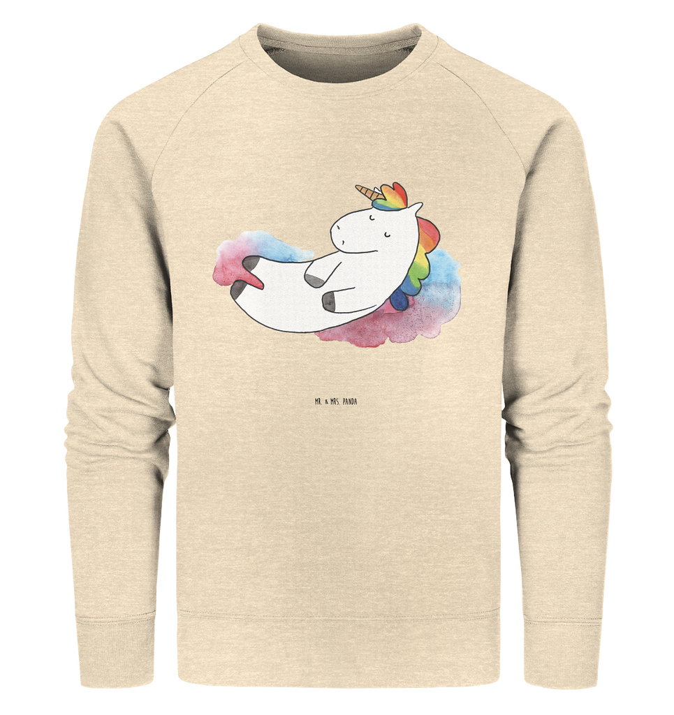 Organic Pullover Einhorn Wolke 7 Pullover, Pullover Männer, Pullover Frauen, Sweatshirt, Sweatshirt Männer, Sweatshirt Frauen, Unisex, Einhorn, Einhörner, Einhorn Deko, Pegasus, Unicorn, verliebt, Menschen, witzig, lustig, Geschenk, Glaube, Realität, Lächeln