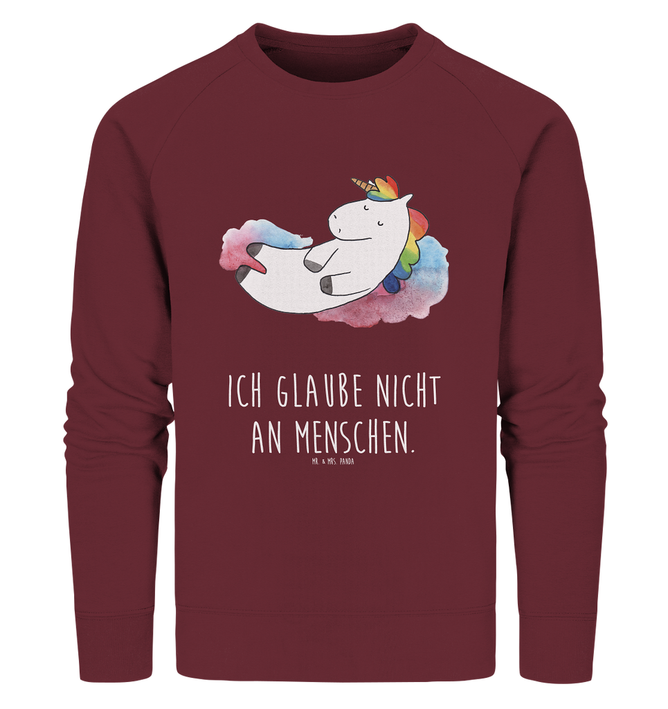 Organic Pullover Einhorn Wolke 7 Pullover, Pullover Männer, Pullover Frauen, Sweatshirt, Sweatshirt Männer, Sweatshirt Frauen, Unisex, Einhorn, Einhörner, Einhorn Deko, Pegasus, Unicorn, verliebt, Menschen, witzig, lustig, Geschenk, Glaube, Realität, Lächeln