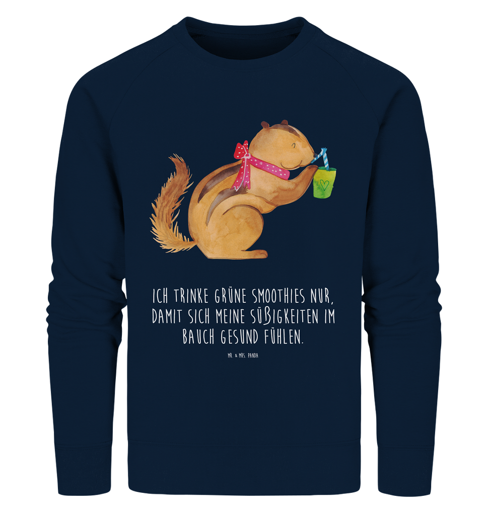 Organic Pullover Eichhörnchen Smoothie Pullover, Pullover Männer, Pullover Frauen, Sweatshirt, Sweatshirt Männer, Sweatshirt Frauen, Unisex, Tiermotive, Gute Laune, lustige Sprüche, Tiere, Green Smoothies, Diät, Abnehmen, Streifenhörnchen, Eichhörnchen