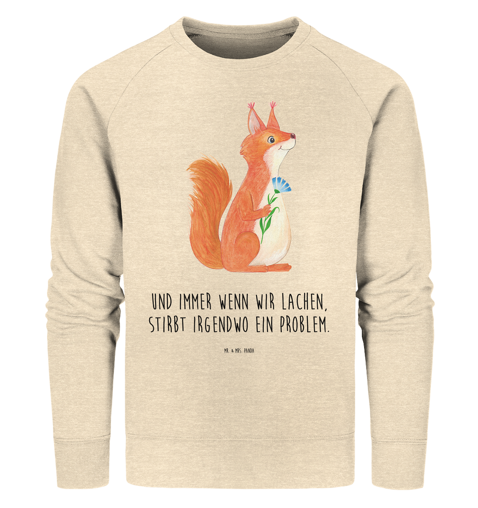 Organic Pullover Eichhörnchen Blume Pullover, Pullover Männer, Pullover Frauen, Sweatshirt, Sweatshirt Männer, Sweatshirt Frauen, Unisex, Tiermotive, Gute Laune, lustige Sprüche, Tiere, Eichhörnchen, Eichhorn, Spruch positiv, Lachen, Spaß, Motivation Sprüche, Motivation Bilder, glücklich Spruch, Spruch Deko