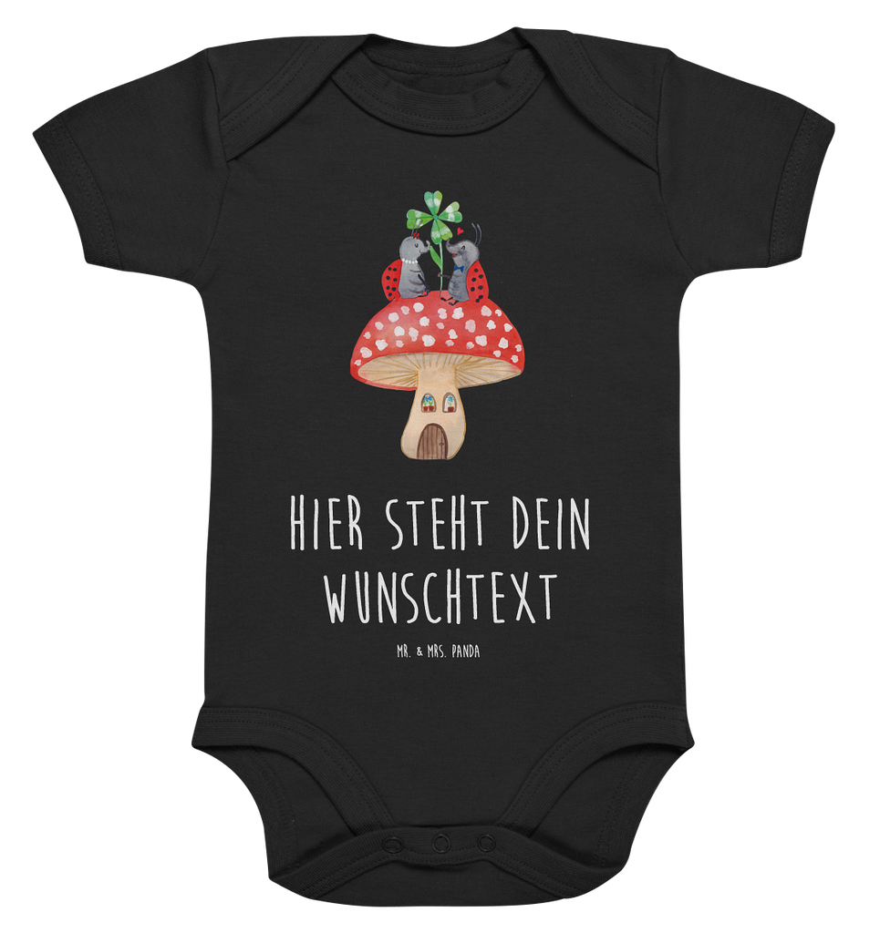 Personalisierter Baby Body Marienkäfer Paar Fliegenpilz Personalisierter Baby Body, Personalisierte Babykleidung, Personalisierter Babystrampler, Personalisierter Strampler, Personalisierter Wickelbody, Personalisierte Baby Erstausstattung, Junge, Mädchen, Tiermotive, Gute Laune, lustige Sprüche, Tiere, Haus, Wohnung, zuhause, Fliegenpilz, Marienkäfer, Fleigenpilzhaus