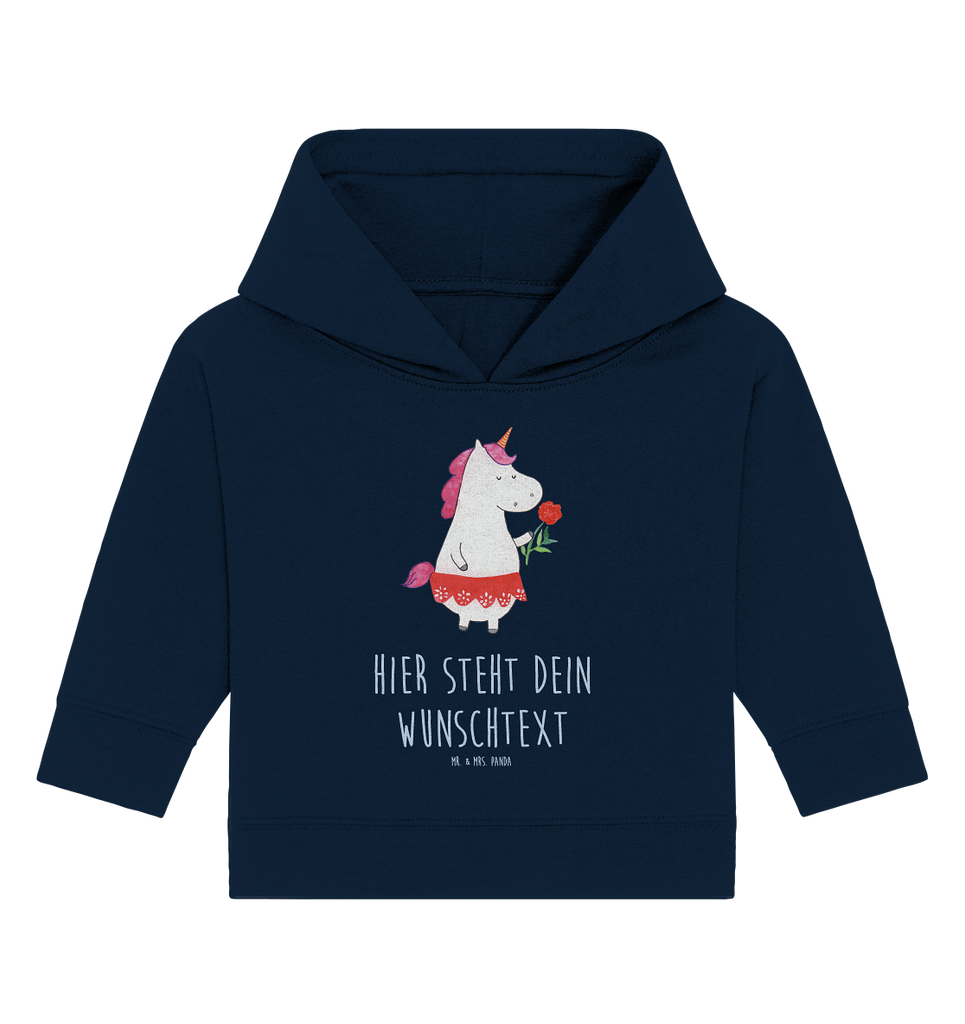 Personalisierter Baby Hoodie Einhorn Dame Personalisierter Baby Hoodie, Baby Hoodie mit Namen, Babyhoodie Wunschtext, Einhorn, Einhörner, Einhorn Deko, Pegasus, Unicorn, Dame, Lady, feine Dame, Freundin, Frau, Bachelor, Bachelorette, Abfuhr, Schluss machen, Trennung