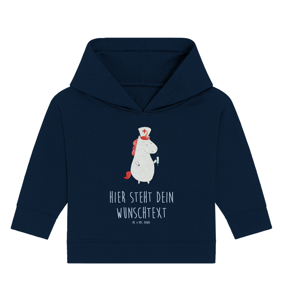 Personalisierter Baby Hoodie Einhorn Krankenschwester Personalisierter Baby Hoodie, Baby Hoodie mit Namen, Babyhoodie Wunschtext, Einhorn, Einhörner, Einhorn Deko, Pegasus, Unicorn, Krankenschwester Geschenk, Krankenpfleger Geschenk, Krankenpflegerin, Krankenschwester Dankeschön, Krankenhaus, Ärztin Geschenk