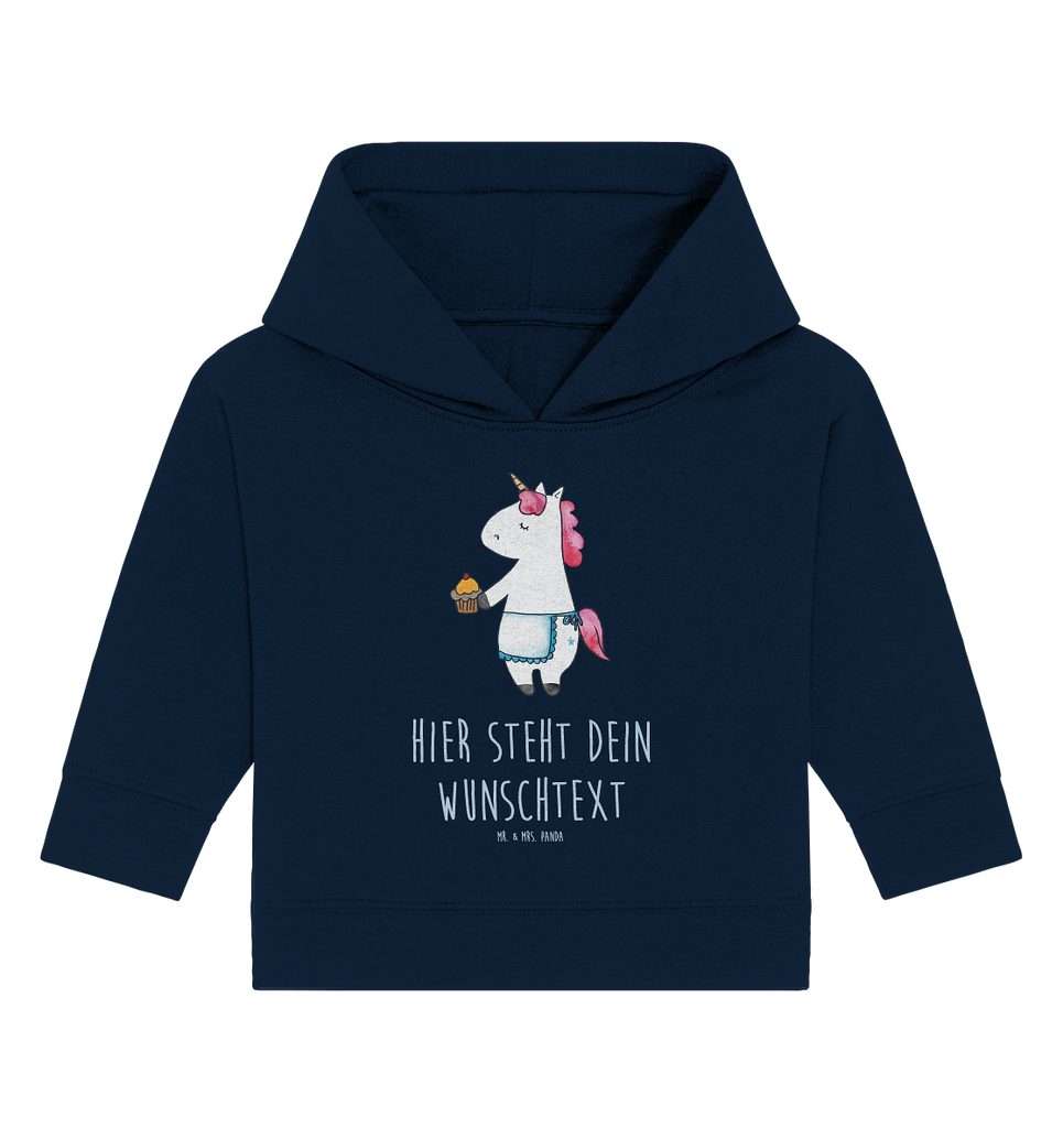 Personalisierter Baby Hoodie Einhorn Muffin Personalisierter Baby Hoodie, Baby Hoodie mit Namen, Babyhoodie Wunschtext, Einhorn, Einhörner, Einhorn Deko, Pegasus, Unicorn, Geburtstag, Backen, Muffin, Kekse, Geburtstagsgrüße, Glückwünsche, Liebesgrüße, Grüße