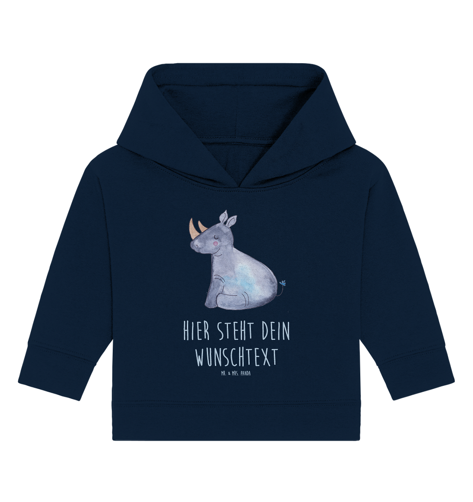 Personalisierter Baby Hoodie Einhorn Nashorn Personalisierter Baby Hoodie, Baby Hoodie mit Namen, Babyhoodie Wunschtext, Einhorn, Einhörner, Einhorn Deko, Pegasus, Unicorn, Regenbogen, witzig, lustig, Zoo, Glitzer, Einhornpower, Erwachsenwerden, Nashorn, Nashörner