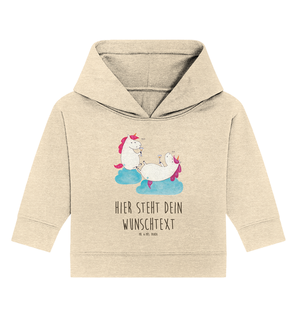 Personalisierter Baby Hoodie Einhörner Sekt Personalisierter Baby Hoodie, Baby Hoodie mit Namen, Babyhoodie Wunschtext, Einhorn, Einhörner, Einhorn Deko, Pegasus, Unicorn, Freundinnen, Freundin, BFF, Sekt, Mädelsabend, Spaß, Party, Korken, Anstoßen, Beste