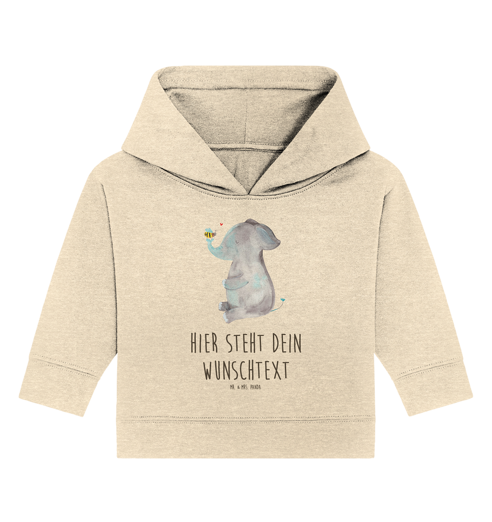 Personalisierter Baby Hoodie Elefant & Biene Personalisierter Baby Hoodie, Baby Hoodie mit Namen, Babyhoodie Wunschtext, Tiermotive, Gute Laune, lustige Sprüche, Tiere, Elefant, Biene, Liebe, Liebesbeweis, Jahrestag, Liebesgeschenk, Heiratsantrag, Hochzeitsgeschenk, Liebesspruch