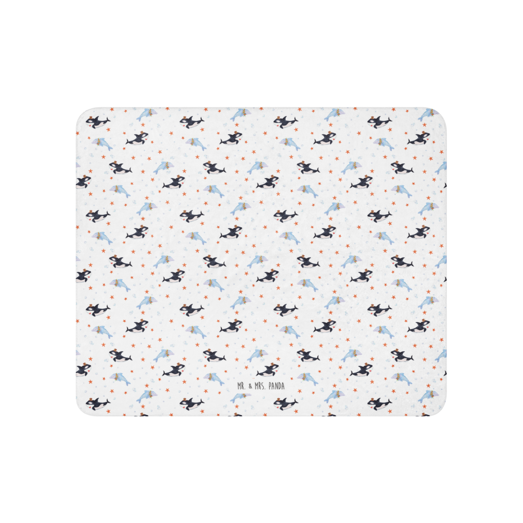 Sherpa Kuscheldecke Orca Zylinder Meerestiere, Meer, Urlaub, Narwal, Glitter, Konfetti, Glitzer, Geburtstag, Feier, Fete, Fest, Glückwunsch, Orca