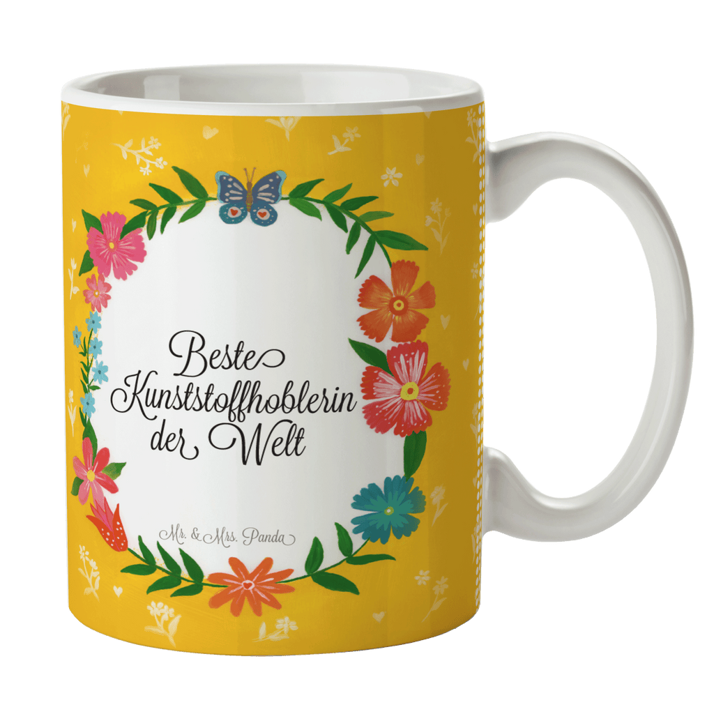 Tasse Design Frame Happy Girls Kunststoffhoblerin Geschenk Becher, Kaffeetasse, Kaffeebecher, Tee, Frühstück, Büro  