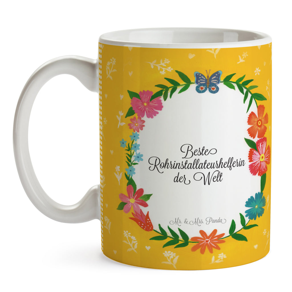 Tasse Design Frame Happy Girls Rohrinstallateurhelferin Geschenk Becher, Kaffeetasse, Kaffeebecher, Tee, Frühstück, Büro  