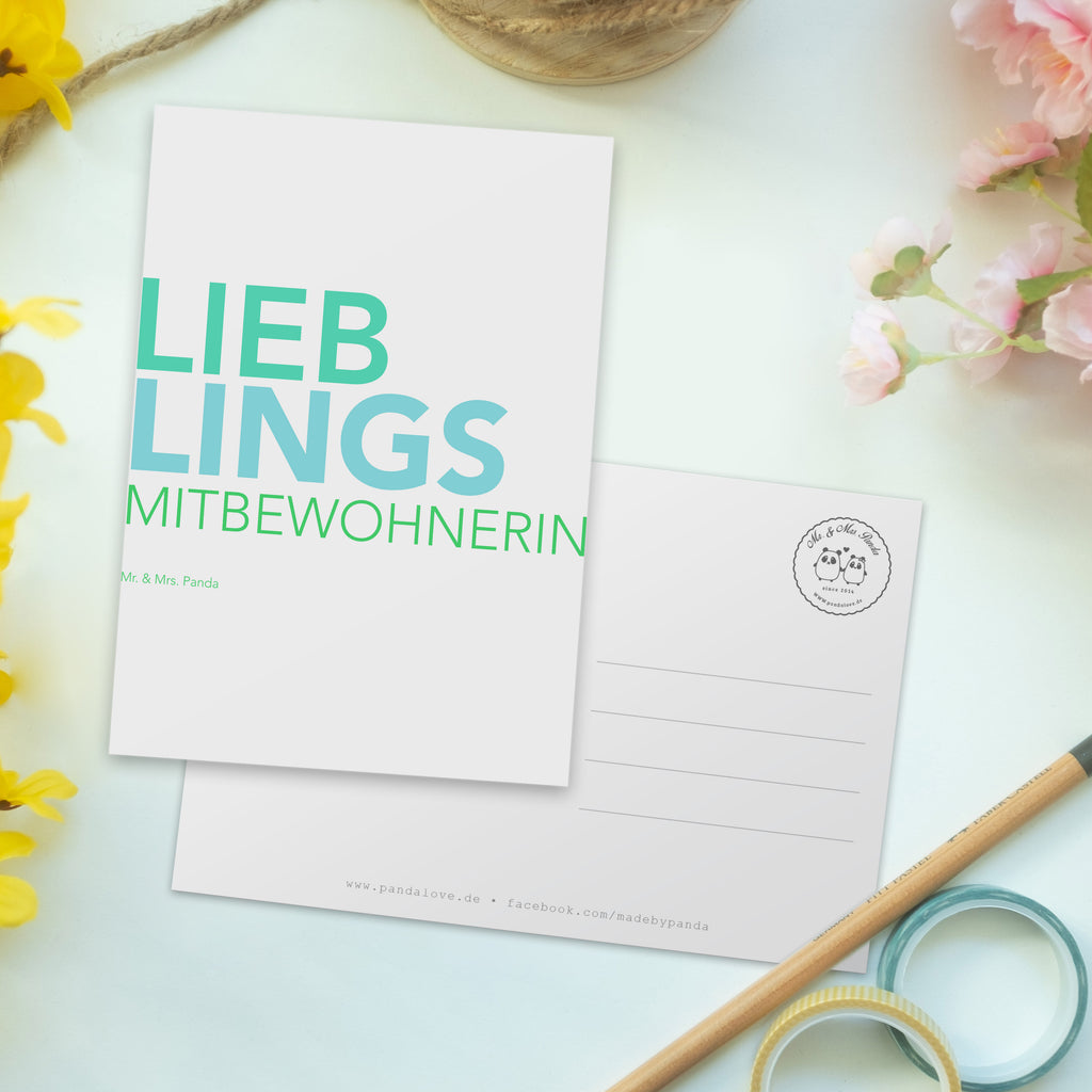 Postkarte Text Mitbewohnerin Spruch Geschenkkarte, Grußkarte, Karte, Einladung, Ansichtskarte, Geburtstagskarte, Einladungskarte Mitbewohnerin, WG, Zimmernachbarin, Wohngemeinschaft, WG-Bewohnerin, Zimmerkollegin, Zimmergenossin, Stubenkameradin 