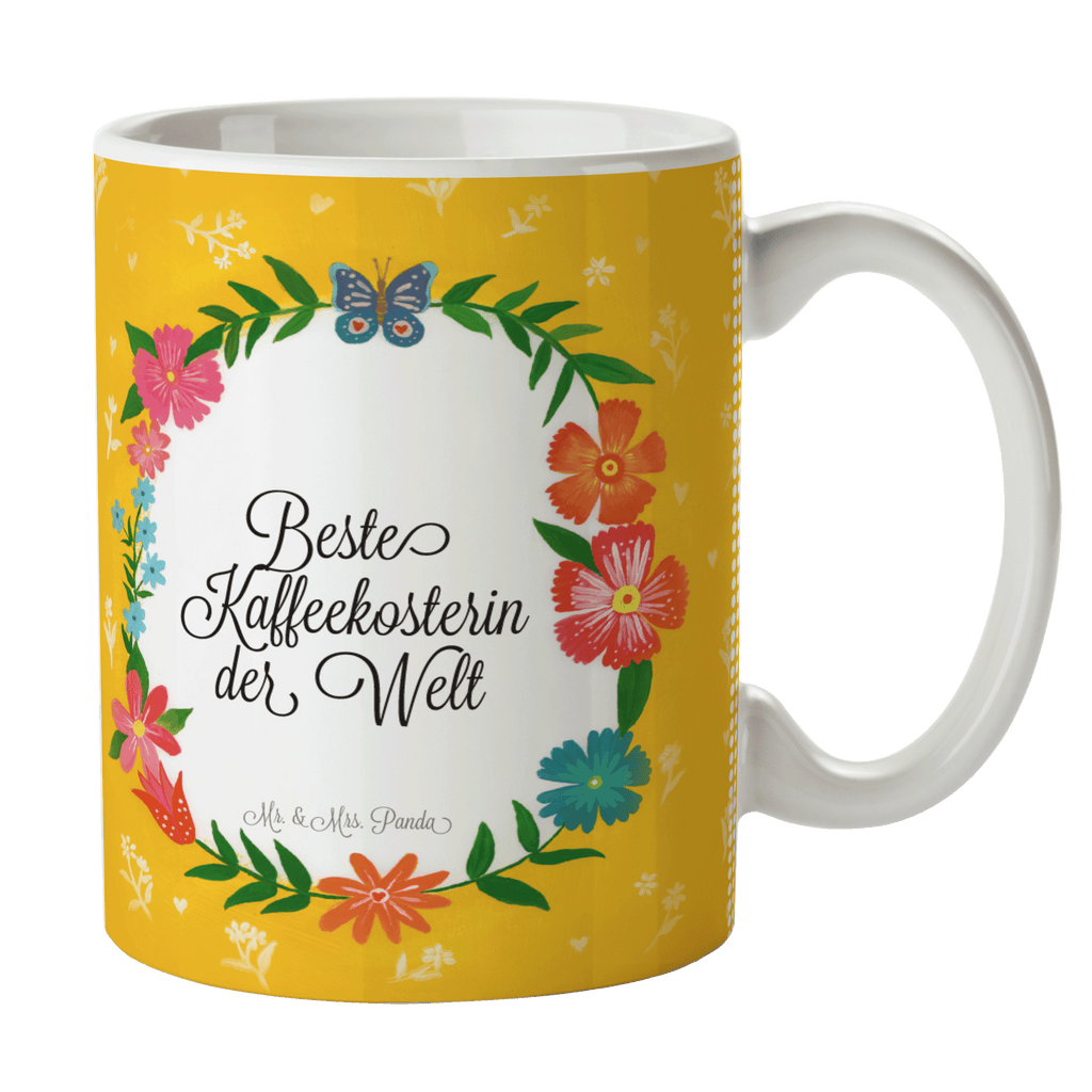 Tasse Design Frame Happy Girls Kaffeekosterin Geschenk Becher, Kaffeetasse, Kaffeebecher, Tee, Frühstück, Büro  