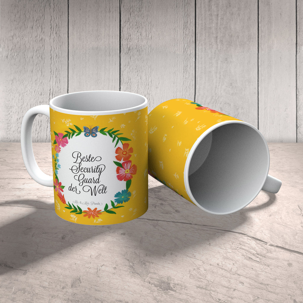 Tasse Design Frame Happy Girls Security Guard