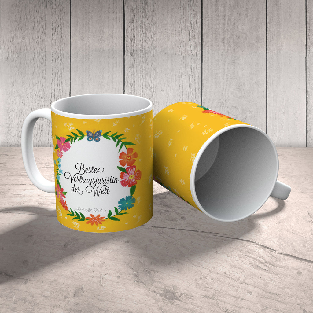 Tasse Design Frame Happy Girls Vertragsjuristin