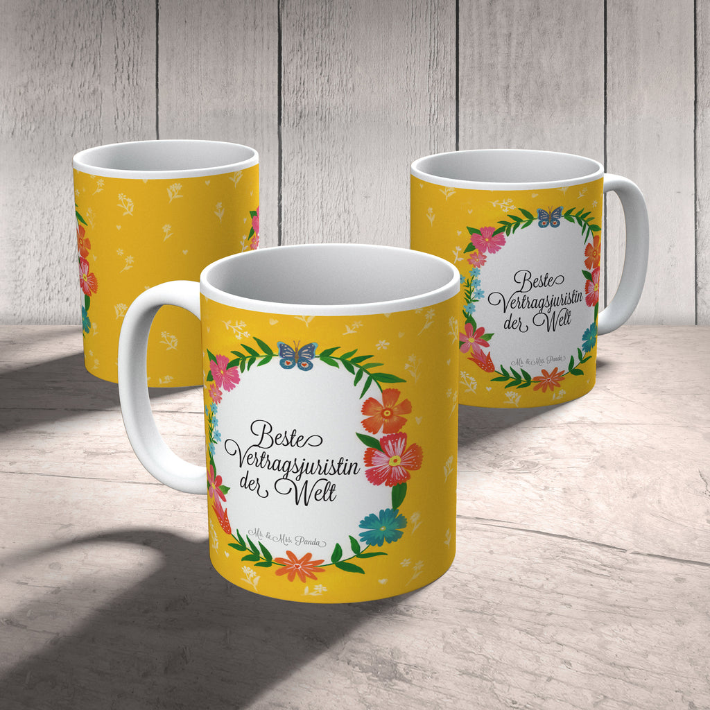 Tasse Design Frame Happy Girls Vertragsjuristin