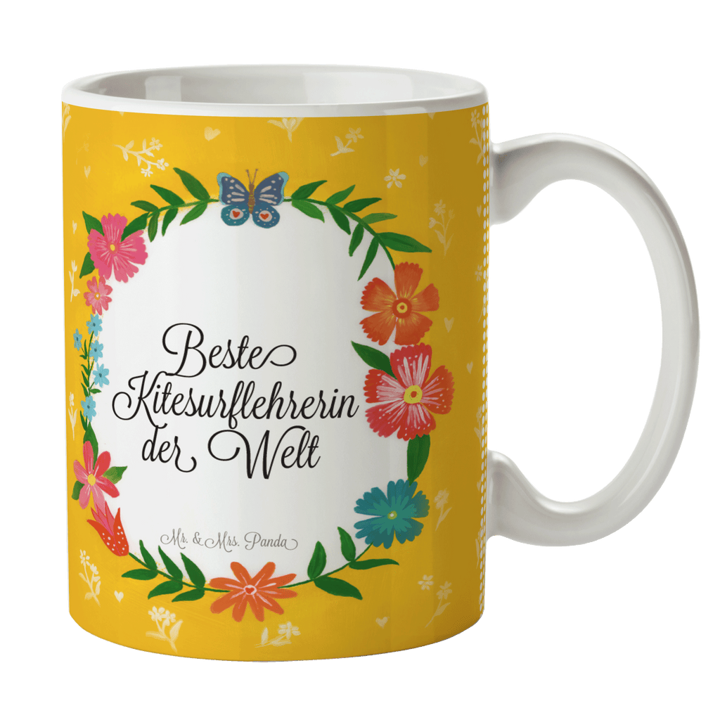 Tasse Design Frame Happy Girls Kitesurflehrerin Geschenk Becher, Kaffeetasse, Kaffeebecher, Tee, Frühstück, Büro  