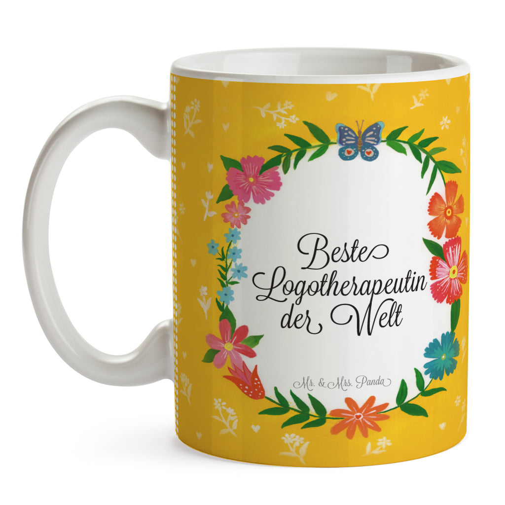 Tasse Design Frame Happy Girls Logotherapeutin