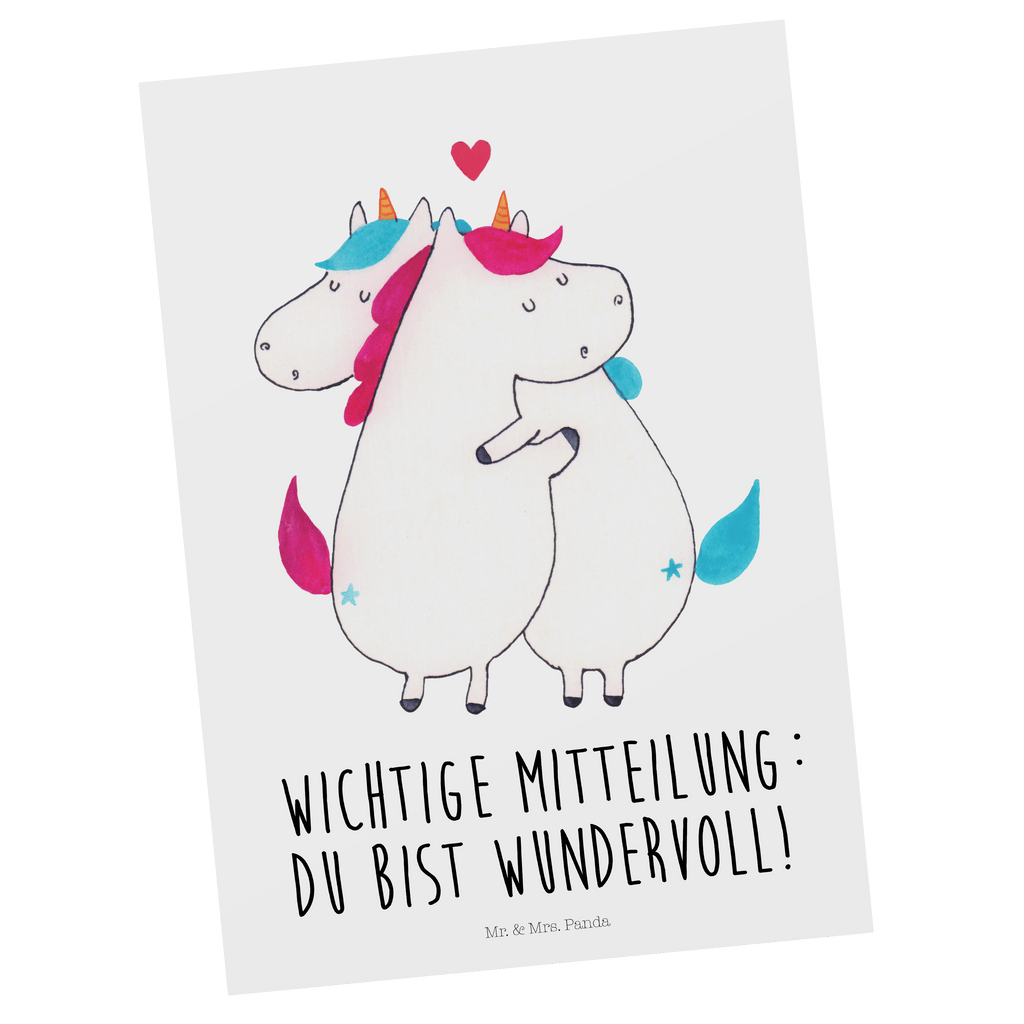 Postkarte Einhorn Mitteilung Geschenkkarte, Grußkarte, Karte, Einladung, Ansichtskarte, Geburtstagskarte, Einladungskarte, Dankeskarte, Einhorn, Einhörner, Einhorn Deko, Pegasus, Unicorn, Valentinstag, Valentine, Liebe, Geschenk, Partner, Ehe, lustig, witzig, Spruch
