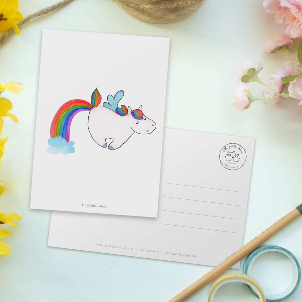 Postkarte Einhorn Pegasus Geschenkkarte, Grußkarte, Karte, Einladung, Ansichtskarte, Geburtstagskarte, Einladungskarte, Dankeskarte, Einhorn, Einhörner, Einhorn Deko, Pegasus, Unicorn, Regenbogen, Spielen, Realität, Glitzer, Erwachsenwerden