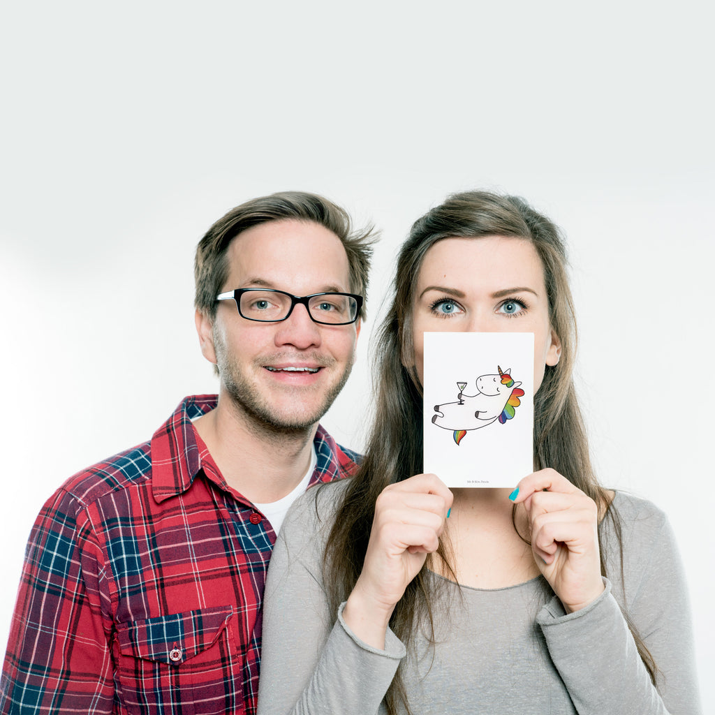 Postkarte Einhorn Cocktail Geschenkkarte, Grußkarte, Karte, Einladung, Ansichtskarte, Geburtstagskarte, Einladungskarte, Dankeskarte, Einhorn, Einhörner, Einhorn Deko, Pegasus, Unicorn, Party, Spaß, Feiern, Caipirinha, Rum, Cuba Libre, Sekt, Freundin, Geburtstag, lustig, witzig, Spruch, Glitzer