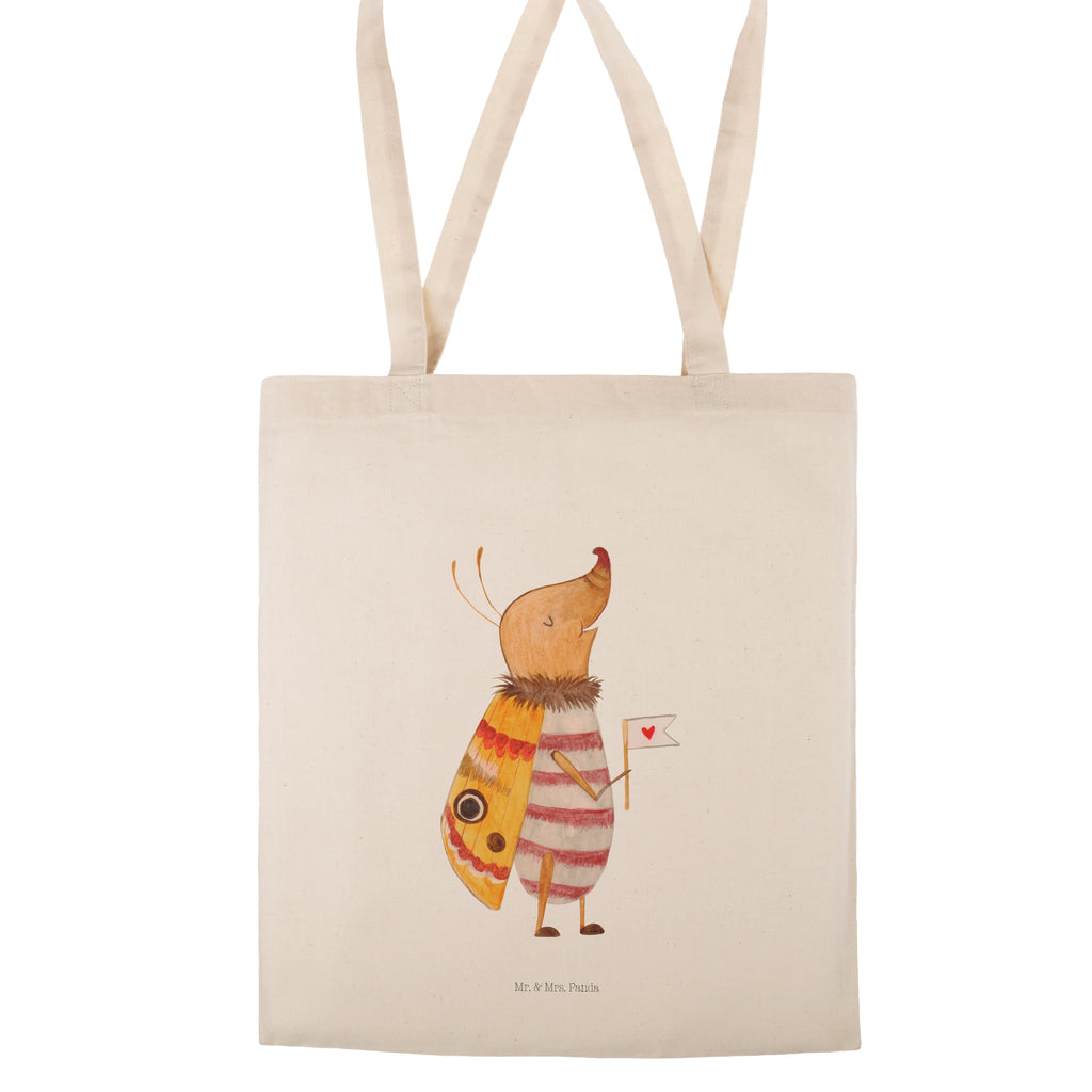 Tragetasche Nachtfalter mit Fähnchen Beuteltasche, Beutel, Einkaufstasche, Jutebeutel, Stoffbeutel, Tiermotive, Gute Laune, lustige Sprüche, Tiere, Nachtfalter, Käfer, Spruch lustig, Spruch witzig, süß, niedlich, Küche Deko, Was kostet die Welt