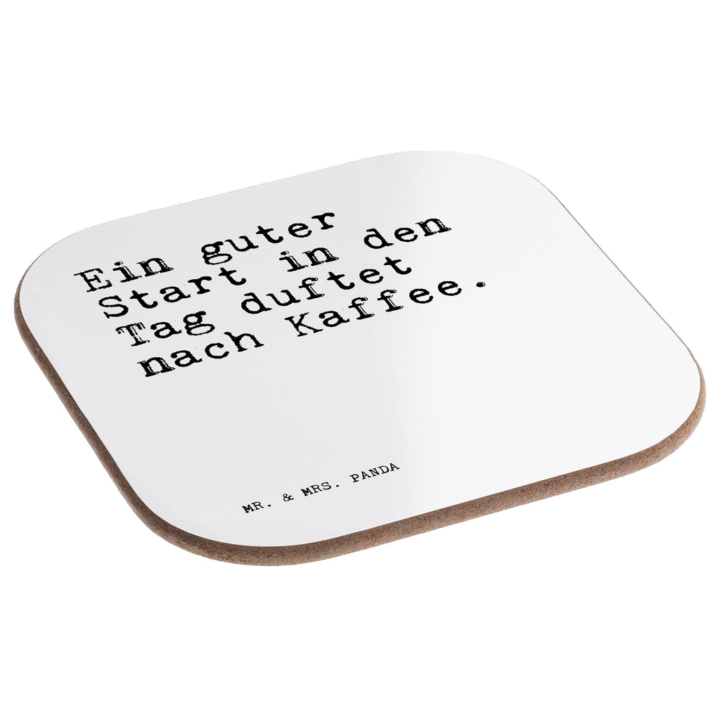 Quadratische Untersetzer Sprüche und Zitate Ein guter Start in den Tag duftet nach Kaffee. Bierdeckel, Glasuntersetzer, Untersetzer Gläser, Getränkeuntersetzer, Spruch, Sprüche, lustig, Weisheiten, Zitate, Spruch Sprüche Weisheiten Zitate Lustig Weisheit Worte
