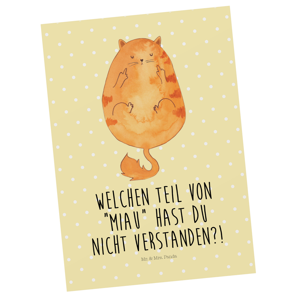 Postkarte Katze Mittelfinger Geschenkkarte, Grußkarte, Karte, Einladung, Ansichtskarte, Geburtstagskarte, Einladungskarte, Dankeskarte, Katze, Katzenmotiv, Katzenfan, Katzendeko, Katzenfreund, Katzenliebhaber, Katzenprodukte, Katzenartikel, Katzenaccessoires, Katzensouvenirs, Katzenliebhaberprodukte, Katzenmotive, Katzen, Kater, Mietze, Cat, Cats