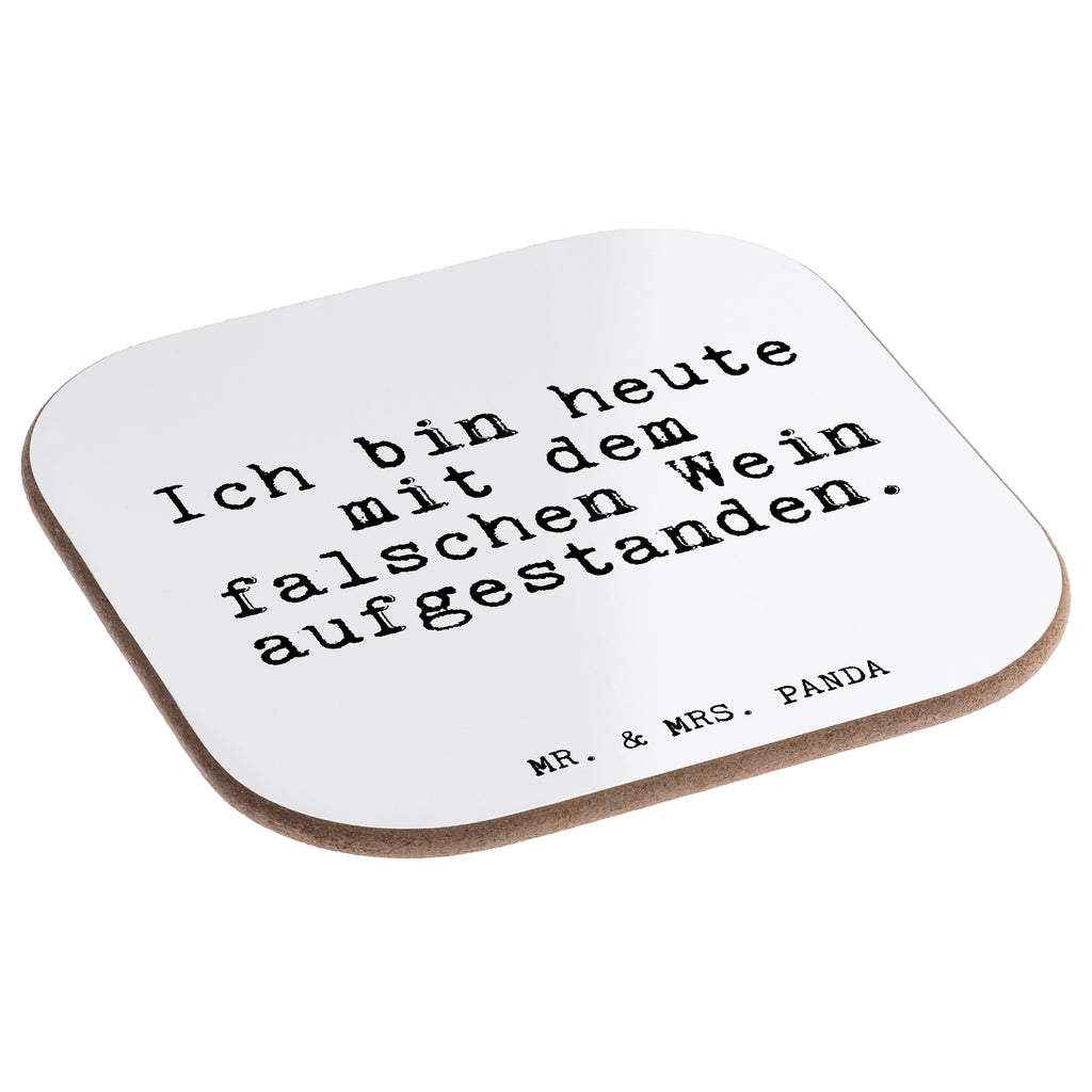 Quadratische Untersetzer Fun Talk Ich bin heute mit dem falschen Wein aufgestanden. Bierdeckel, Glasuntersetzer, Untersetzer Gläser, Getränkeuntersetzer, Spruch, Sprüche, lustig, Weisheiten, Zitate, Glizer Spruch Sprüche Weisheiten Zitate Lustig Weisheit Worte