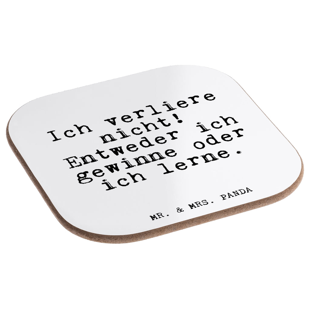 Quadratische Untersetzer Fun Talk Ich verliere nicht! Entweder ich gewinne oder ich lerne. Bierdeckel, Glasuntersetzer, Untersetzer Gläser, Getränkeuntersetzer, Spruch, Sprüche, lustig, Weisheiten, Zitate, Glizer Spruch Sprüche Weisheiten Zitate Lustig Weisheit Worte