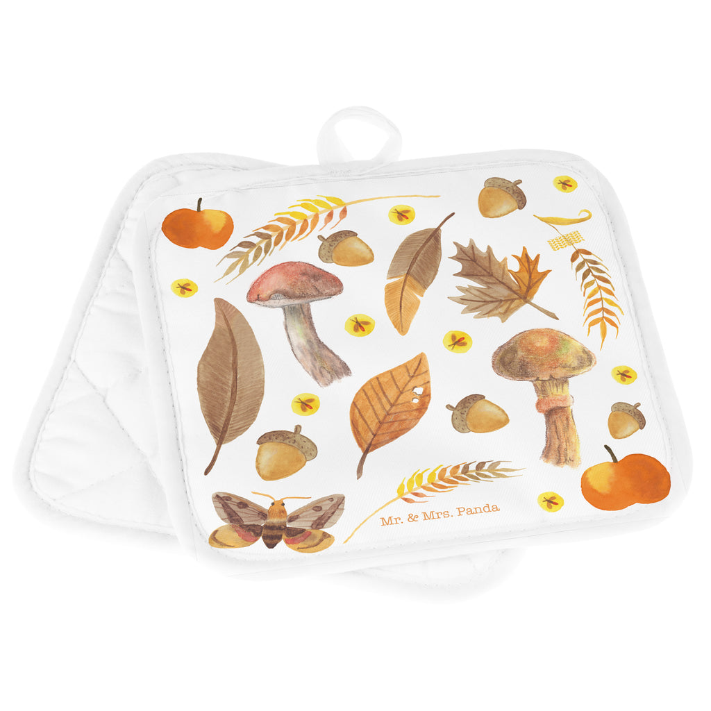 2er Set Topflappen  Herbst Topflappen, Topfuntersetzer, Ofenhandschuh, Topflappen Set, Topflappen lustig, Topflappen mit Spruch, Blumen Deko, Frühlings Deko, Sommer Deko, Dekoration, positive Botschaft, Naturliebhaber, Outdoor, Natur, Abenteuer, Herbst, Herbstlaub, Geschenk Natur, Jahreszeit Motiv, Naturmotiv, Blätter, Blatt, September, Oktober, November, Pilze
