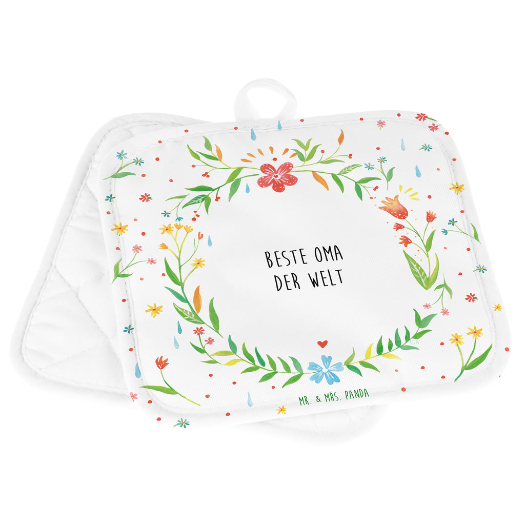 2er Set Topflappen  Design Frame Barfuß Wiese Oma Geschenk Topflappen, Topfuntersetzer, Ofenhandschuh, Topflappen Set, Topflappen lustig, Topflappen mit Spruch Großmutter, Oma, Omi. Großpapa, Großmama, Enkel, Enkelin, Enkelkind, Geschenk, Geburtstag, Kleinigkeit, Ommi, Omma, Bester, Mitbringsel 