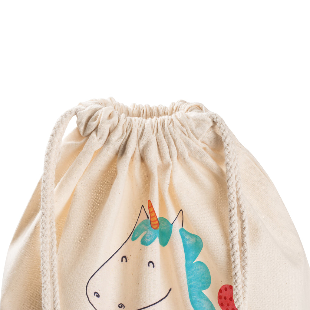 Sportbeutel Einhorn Baby Turnbeutel, Beutel, Sporttasche, Tasche, Stoffbeutel, Einhorn, Einhörner, Einhorn Deko, Pegasus, Unicorn, Mutter, Geburt, Geburtstag, erstes Kind, Baby, Babyglück, Nachwuchs, Eltern, Party, Kind, Schnuller