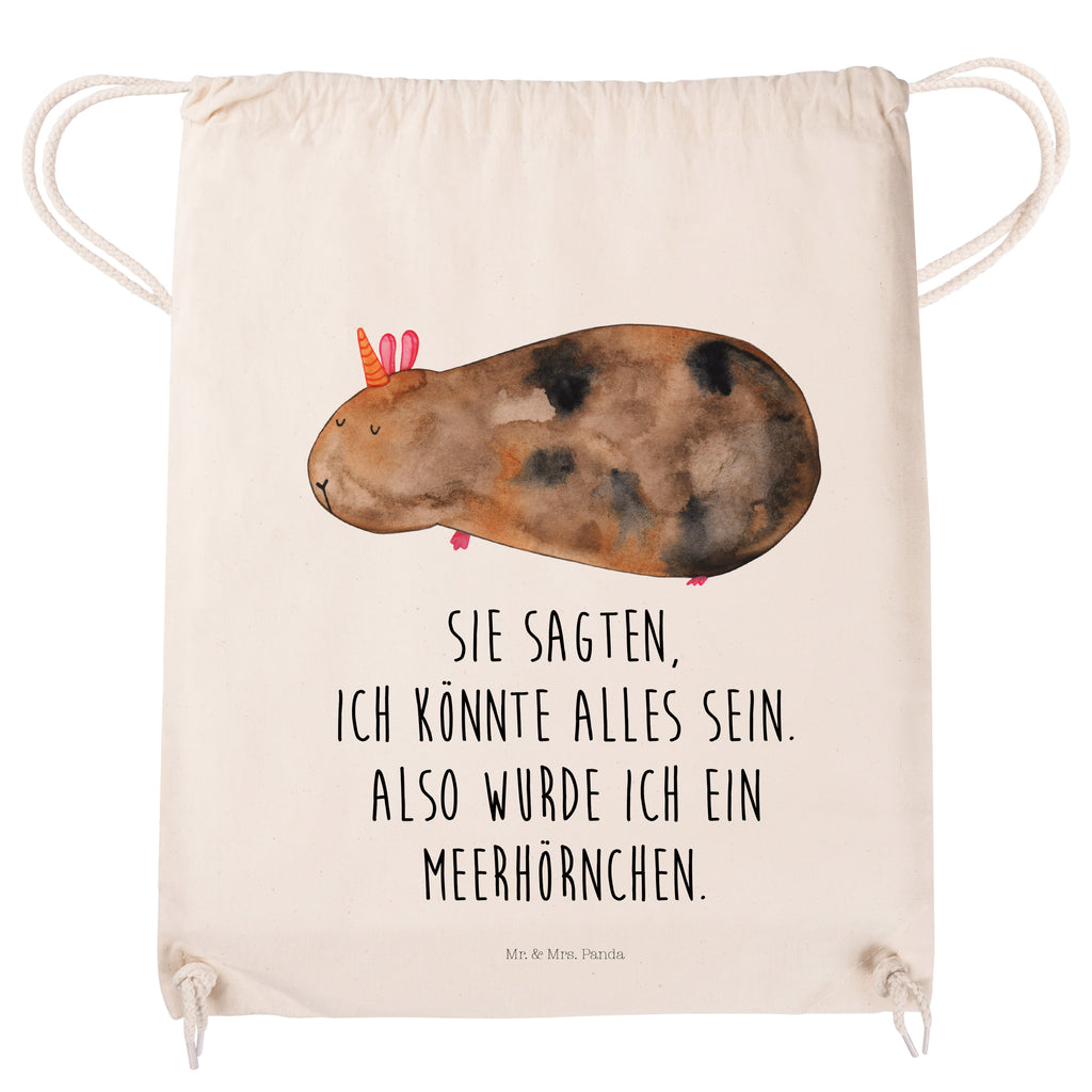 Sportbeutel Meerhörnchen Turnbeutel, Beutel, Sporttasche, Tasche, Stoffbeutel, Einhorn, Einhörner, Einhorn Deko, Pegasus, Unicorn, Meerhörnchen, Meericorn, Meerschwein, Meerschweinchen