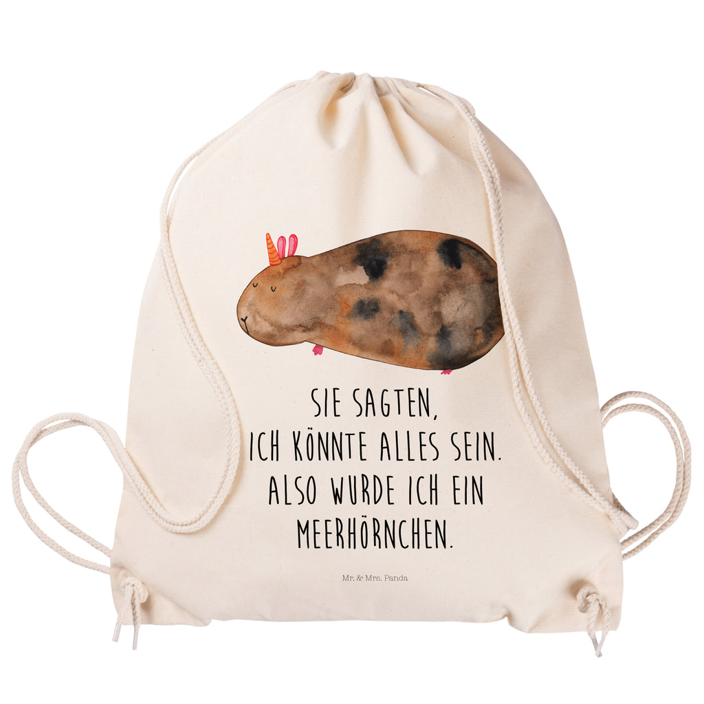 Sportbeutel Meerhörnchen Turnbeutel, Beutel, Sporttasche, Tasche, Stoffbeutel, Einhorn, Einhörner, Einhorn Deko, Pegasus, Unicorn, Meerhörnchen, Meericorn, Meerschwein, Meerschweinchen
