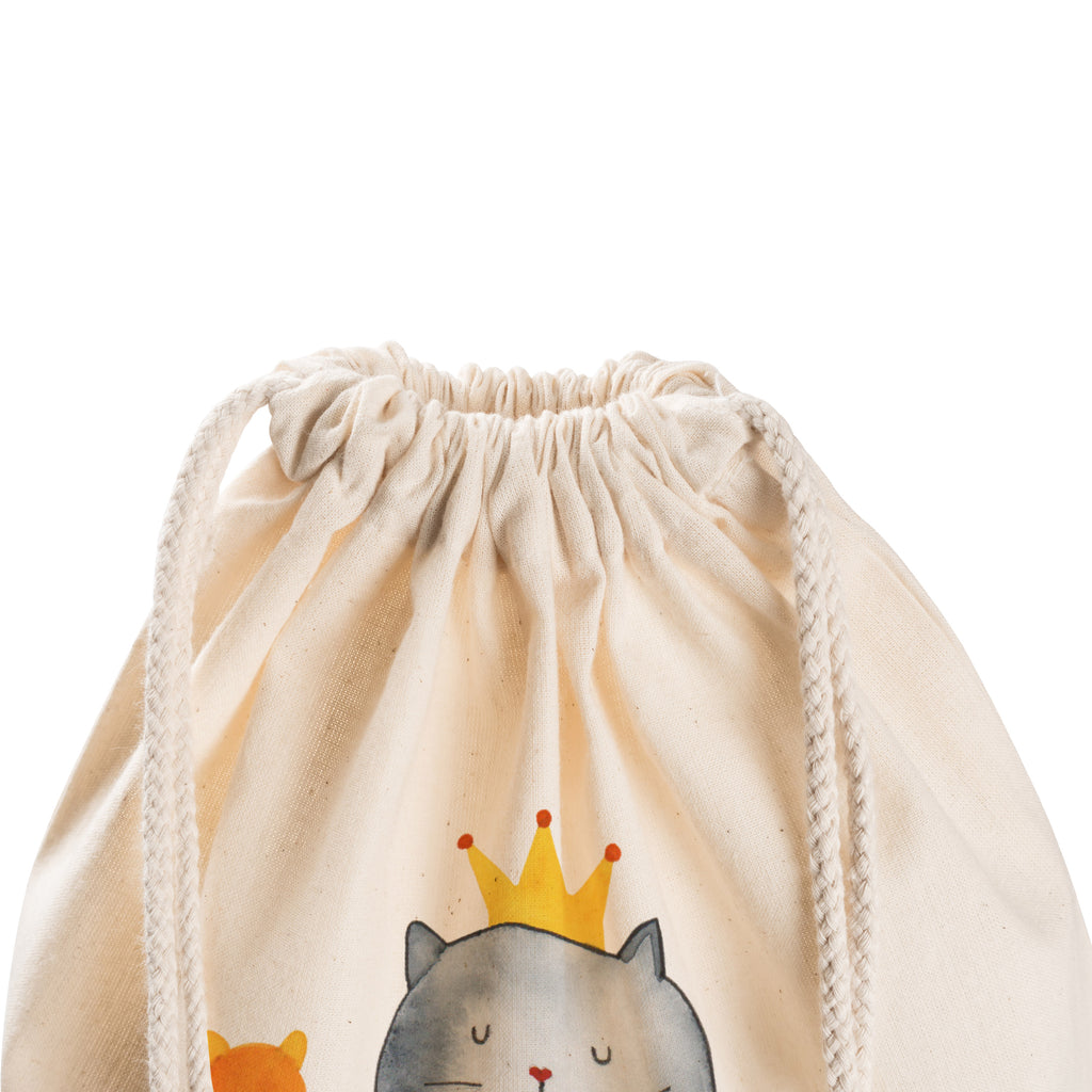 Sportbeutel Katzen Koenig Turnbeutel, Beutel, Sporttasche, Tasche, Stoffbeutel, Katze, Katzenmotiv, Katzenfan, Katzendeko, Katzenfreund, Katzenliebhaber, Katzenprodukte, Katzenartikel, Katzenaccessoires, Katzensouvenirs, Katzenliebhaberprodukte, Katzenmotive, Katzen, Kater, Mietze, Cat, Cats, Katzenhalter, Katzenbesitzerin, Haustier, König, Königin, Queen, Familie, Mietzhaus, Wohnung, erste eigenen Wohnung, Umzug, Einzug